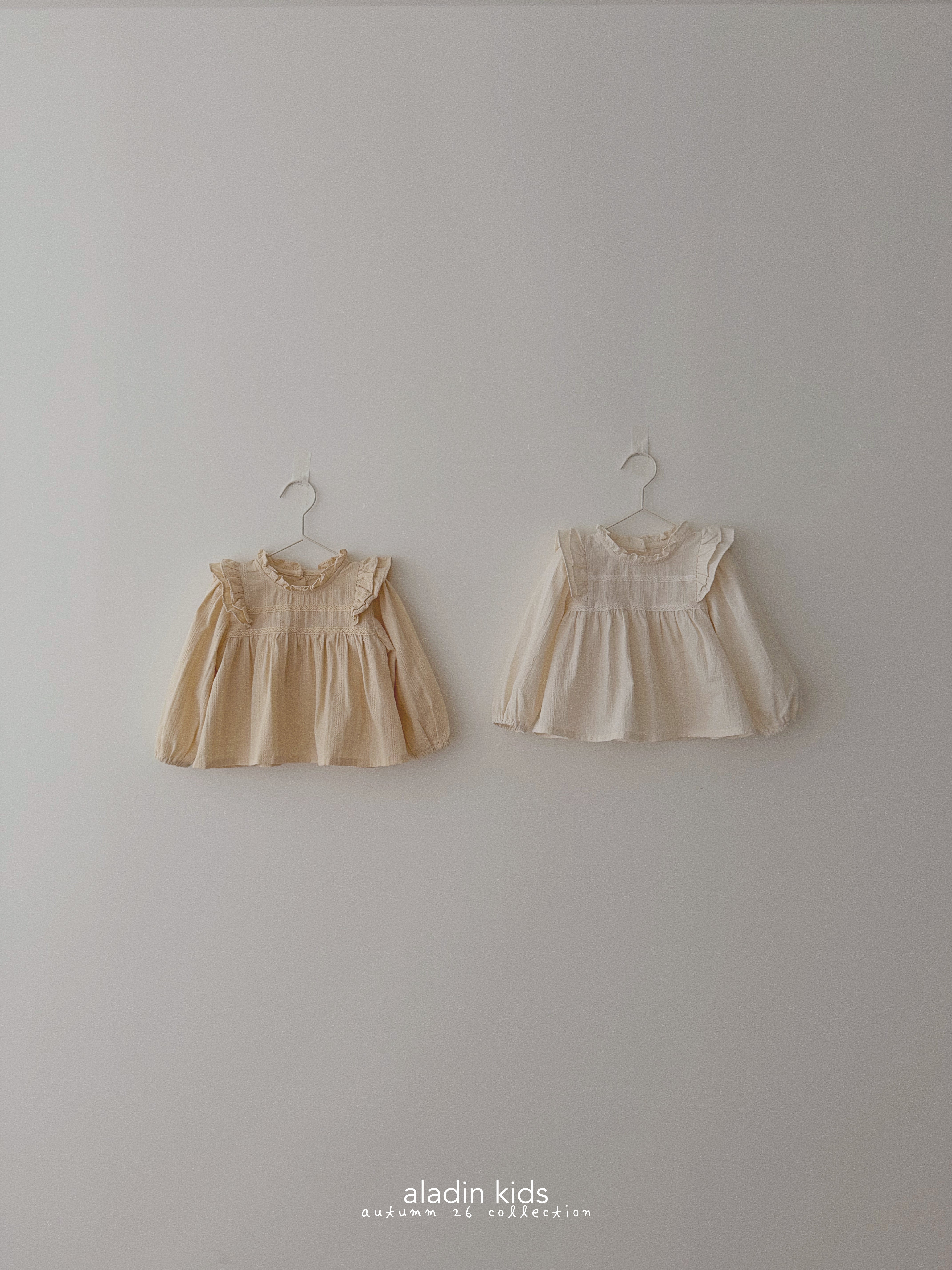 ［aladin］Lace wing blouse