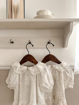 Flower frill blouse (baby & kids)