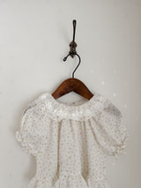 Flower frill blouse (baby & kids)