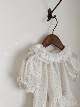 Flower frill blouse (baby & kids)