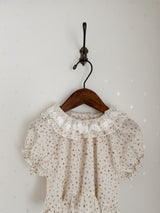 Flower frill blouse (baby & kids)