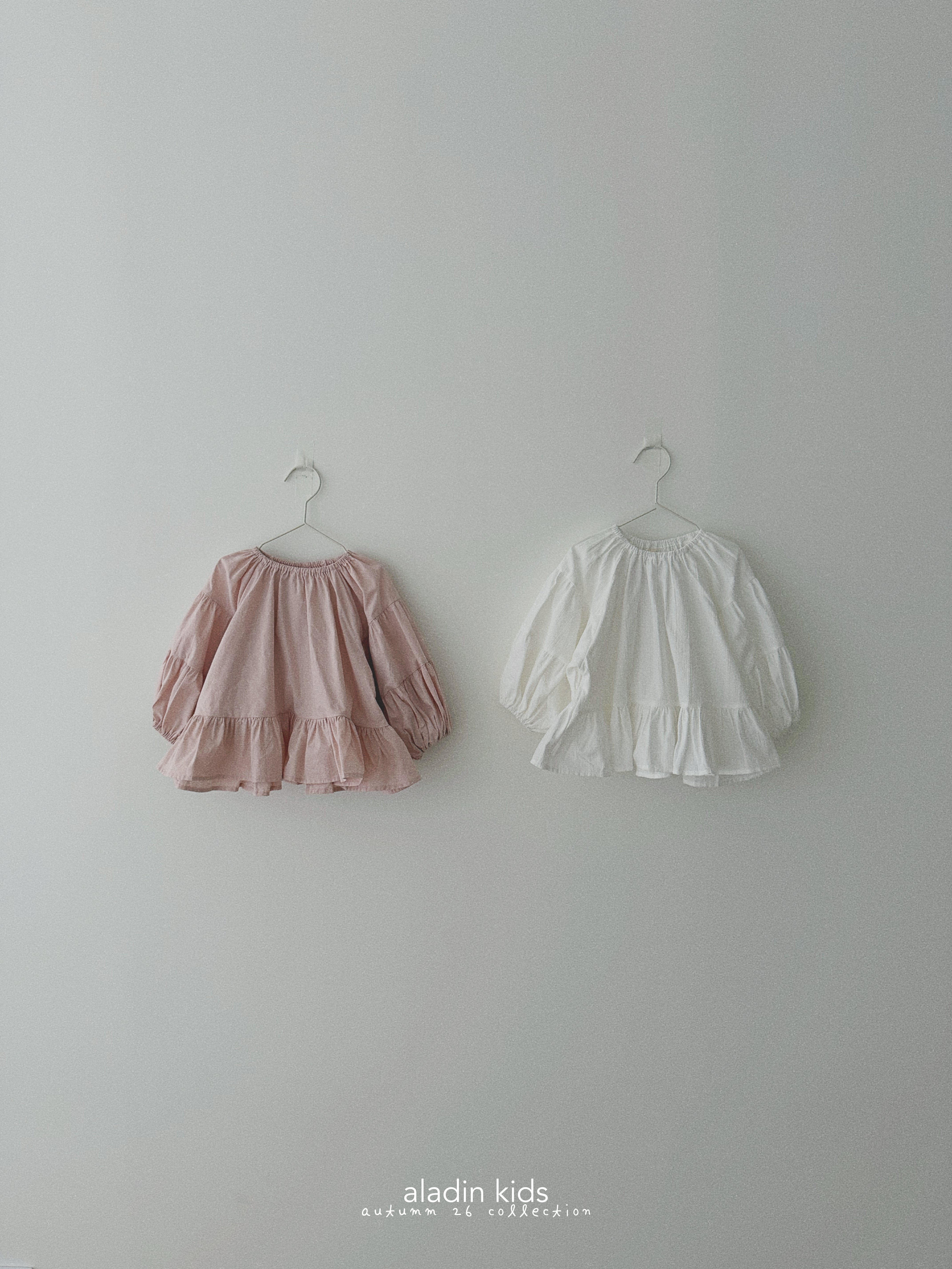 ［aladin］Puff shirring blouse