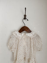 Flower frill blouse (baby & kids)