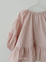 ［aladin］Puff shirring blouse