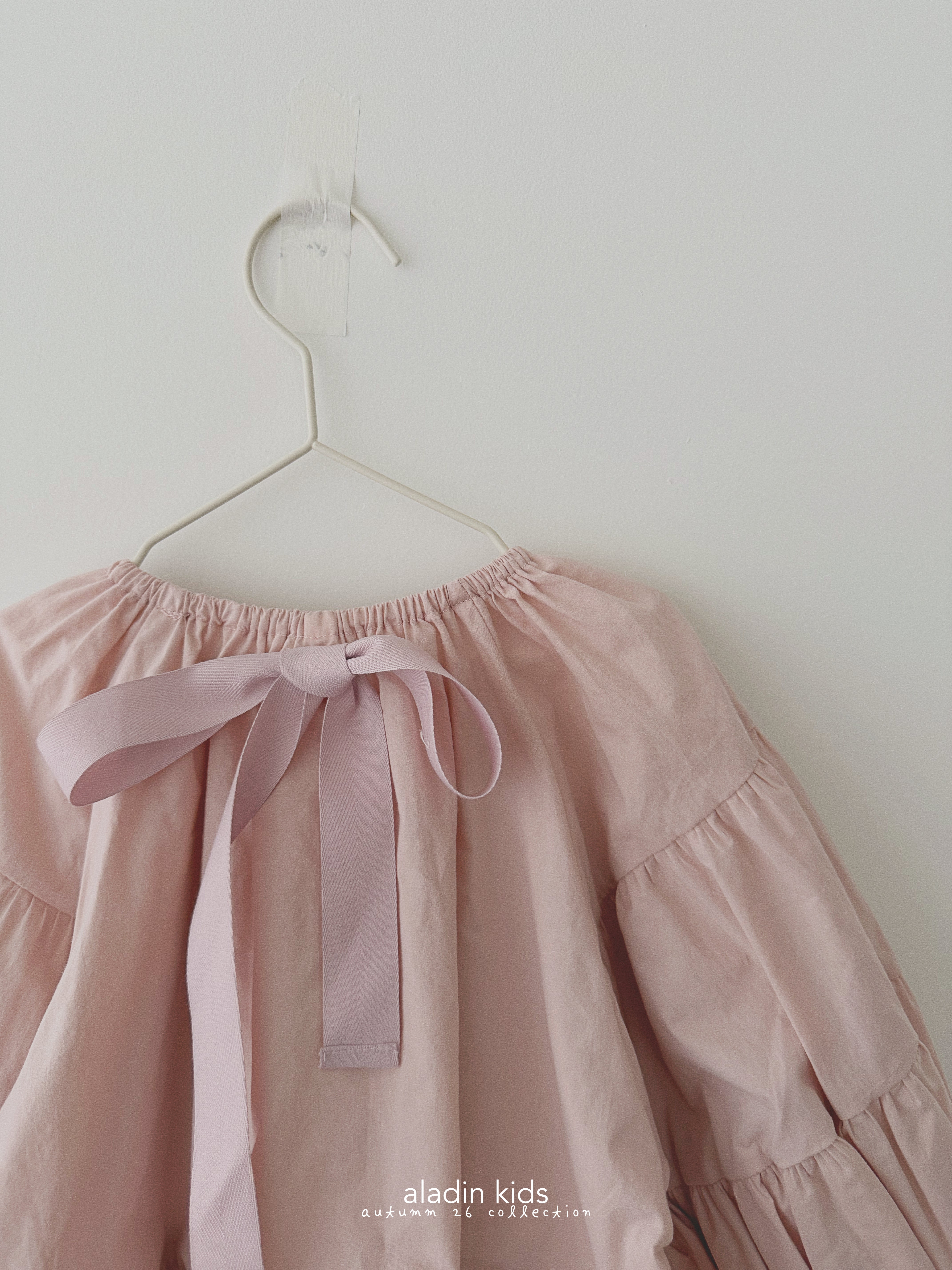 ［aladin］Puff shirring blouse