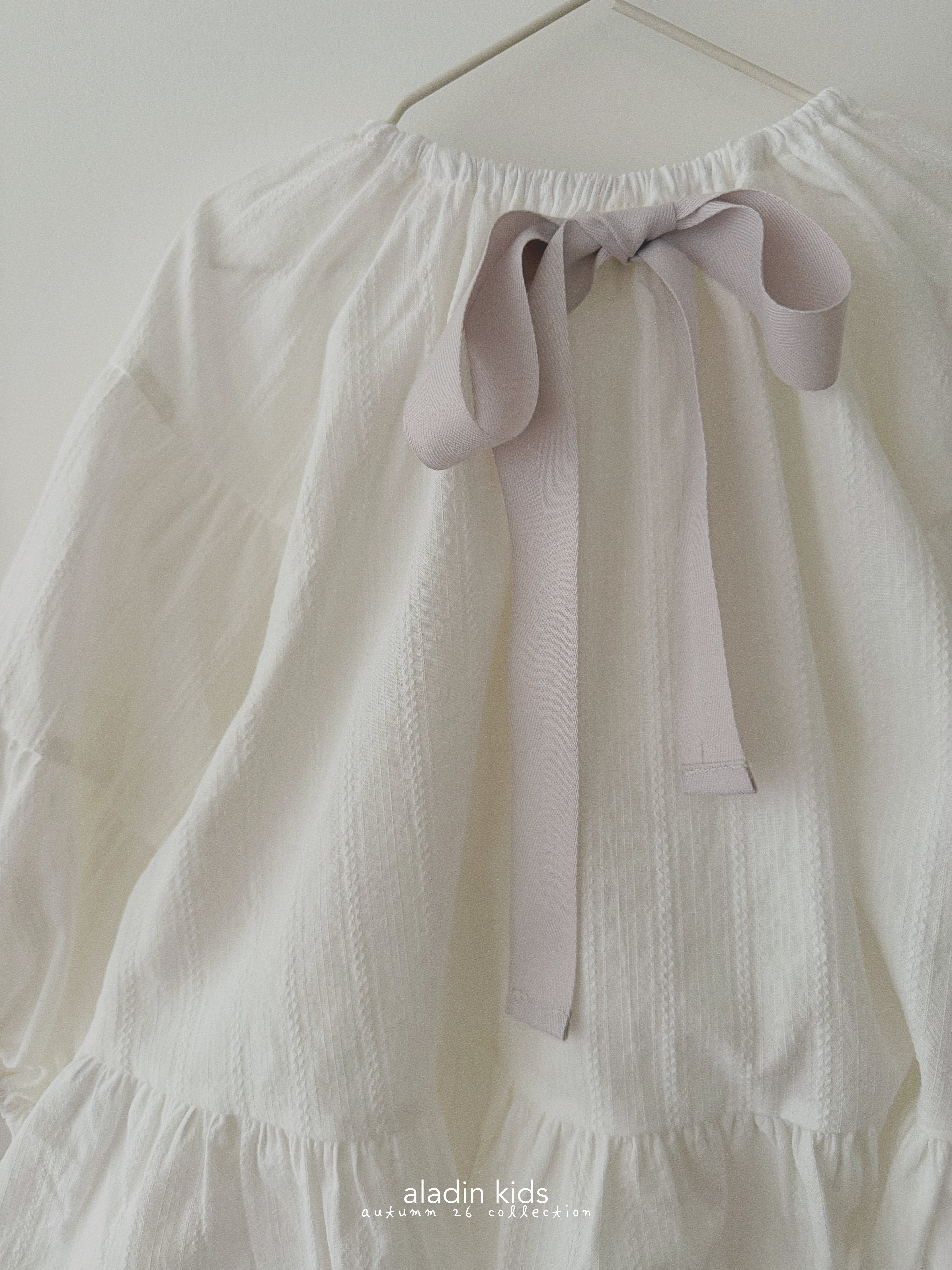 ［aladin］Puff shirring blouse