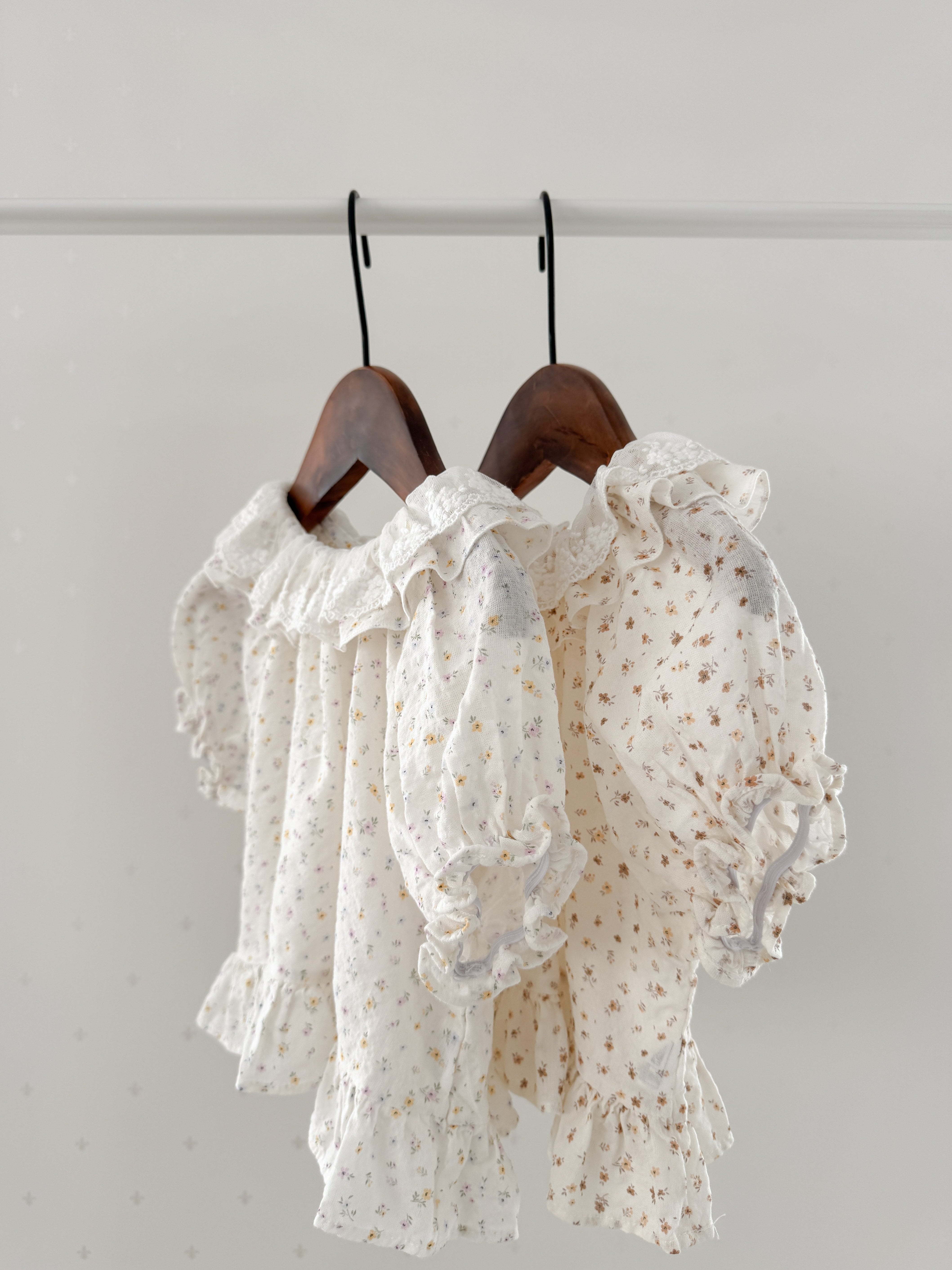 Flower frill blouse (baby & kids)