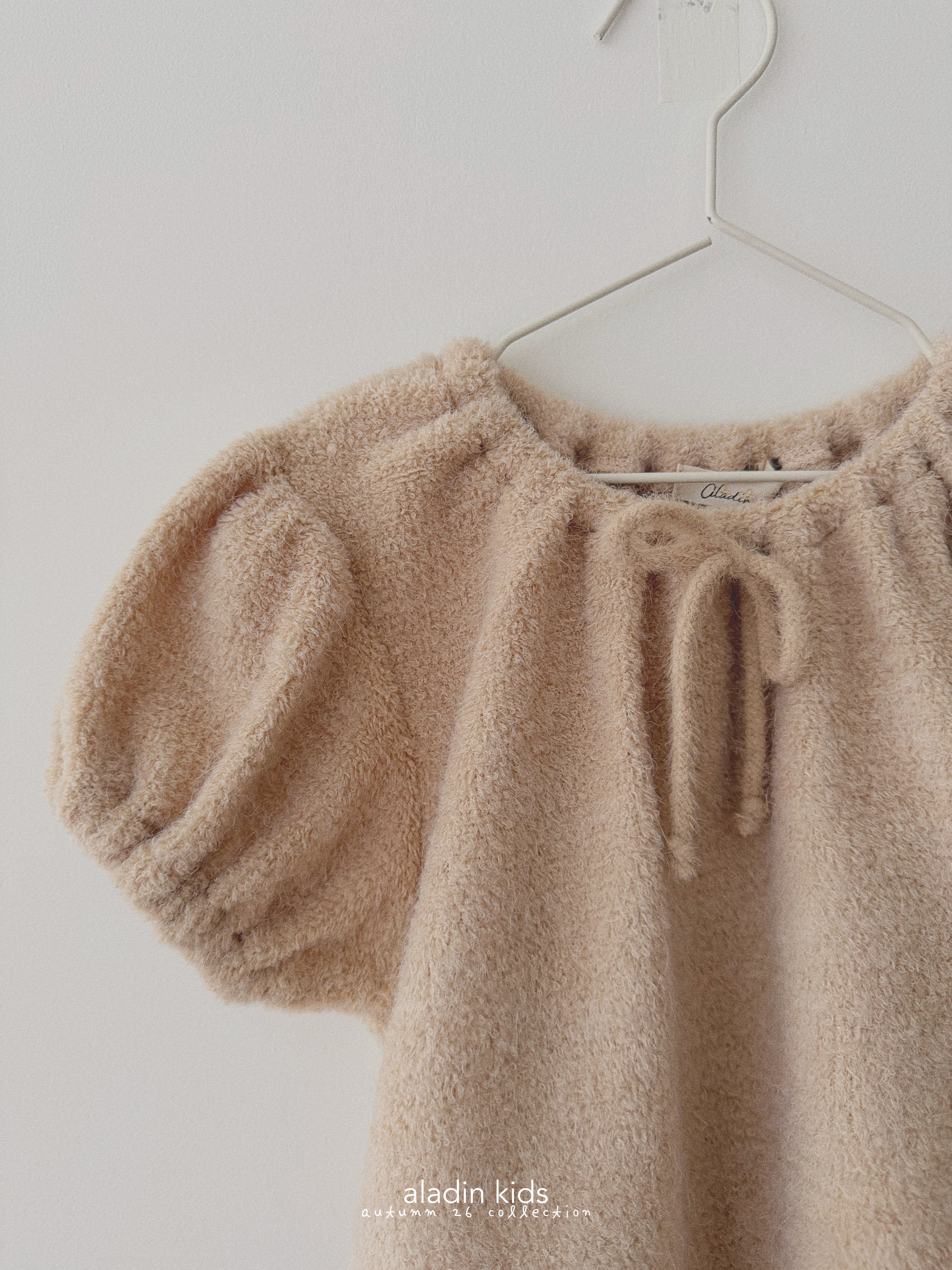 ［aladin］Ante knit puff tops
