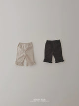 ［aladin］Capri frill pants
