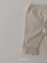 ［aladin］Capri frill pants