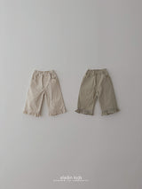 ［aladin］Frill cotton pants
