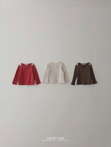 ［aladin］Eyelet ribbon puff tee