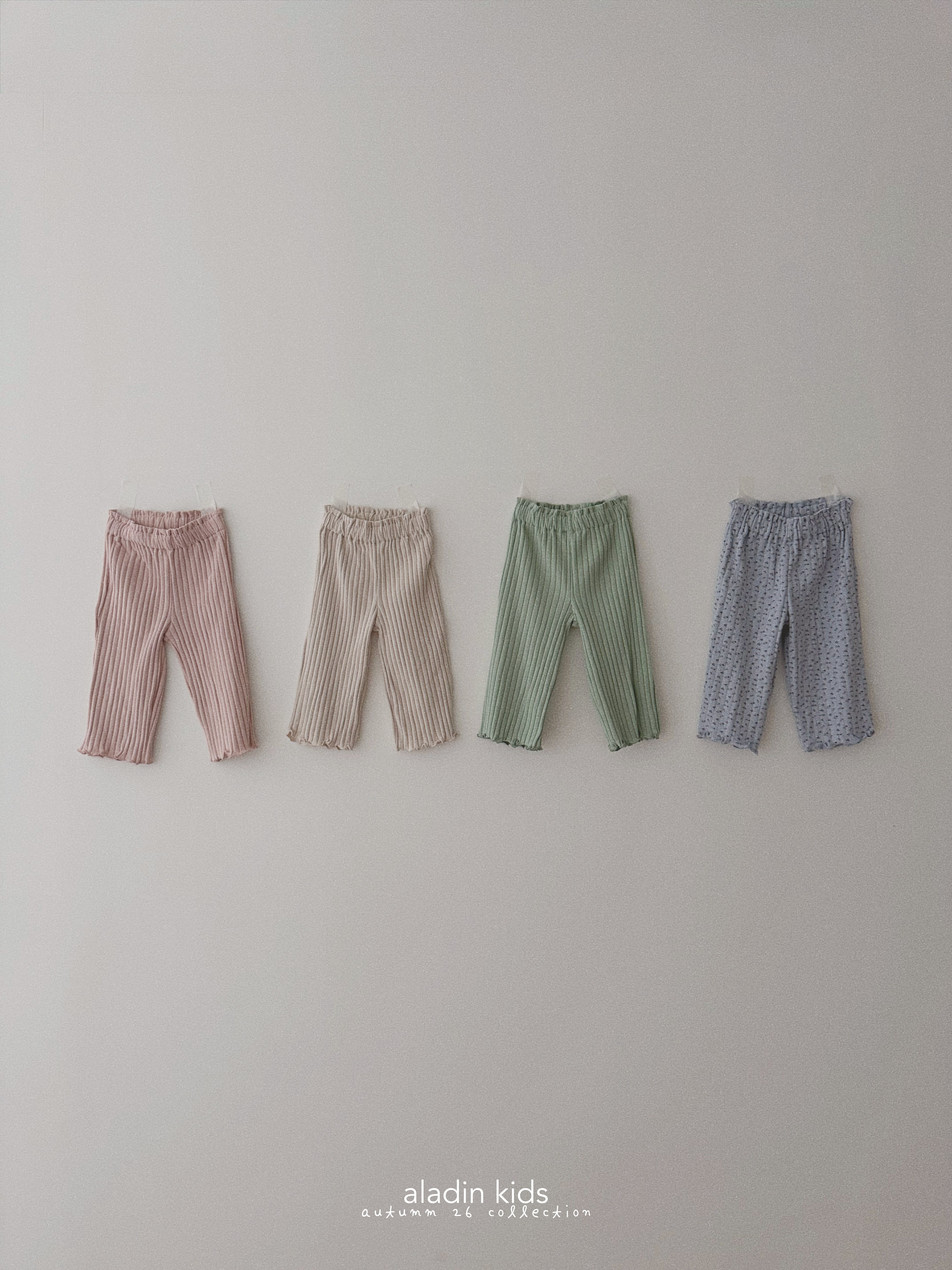 ［aladin］Mood rib pants