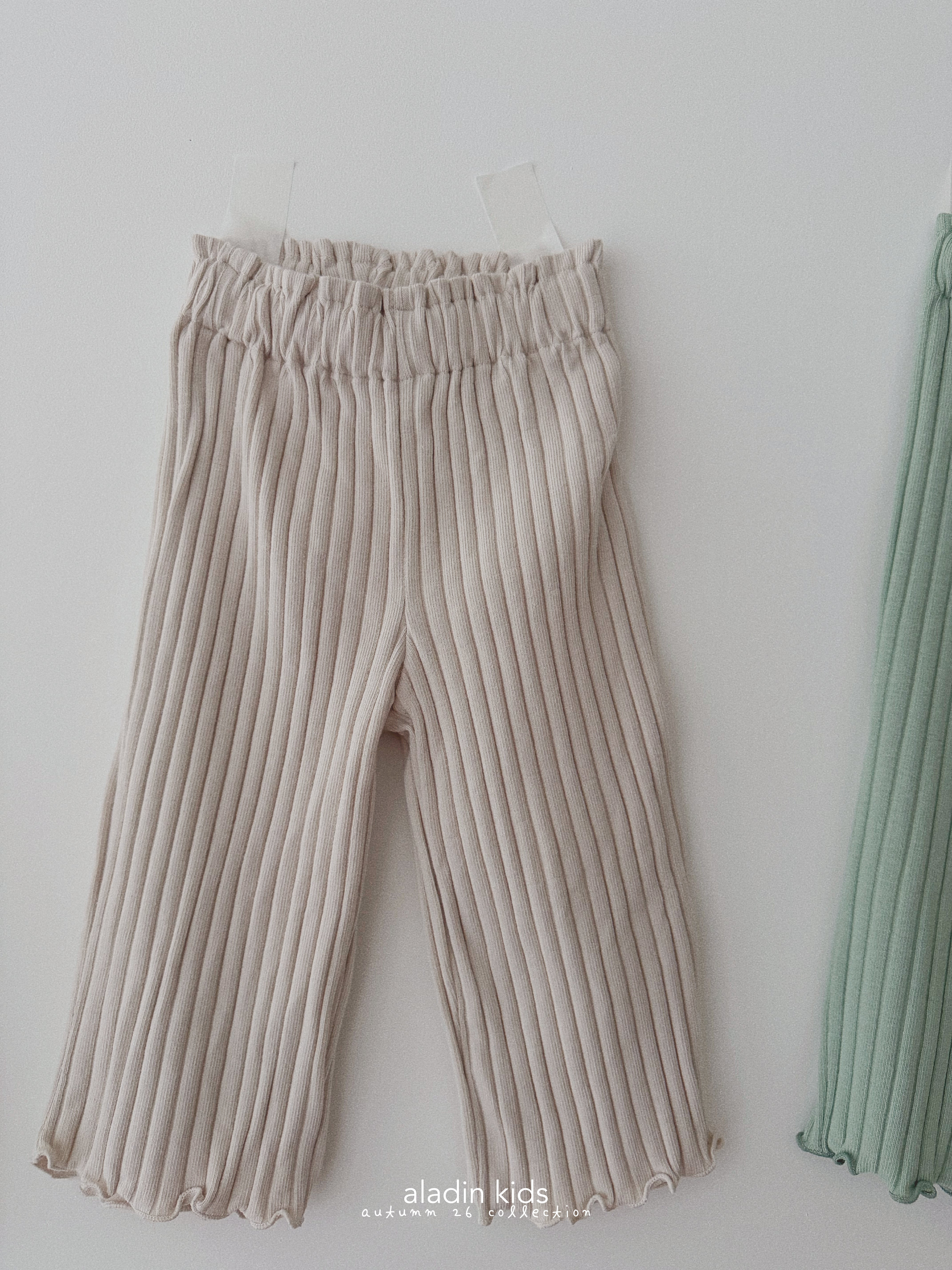［aladin］Mood rib pants