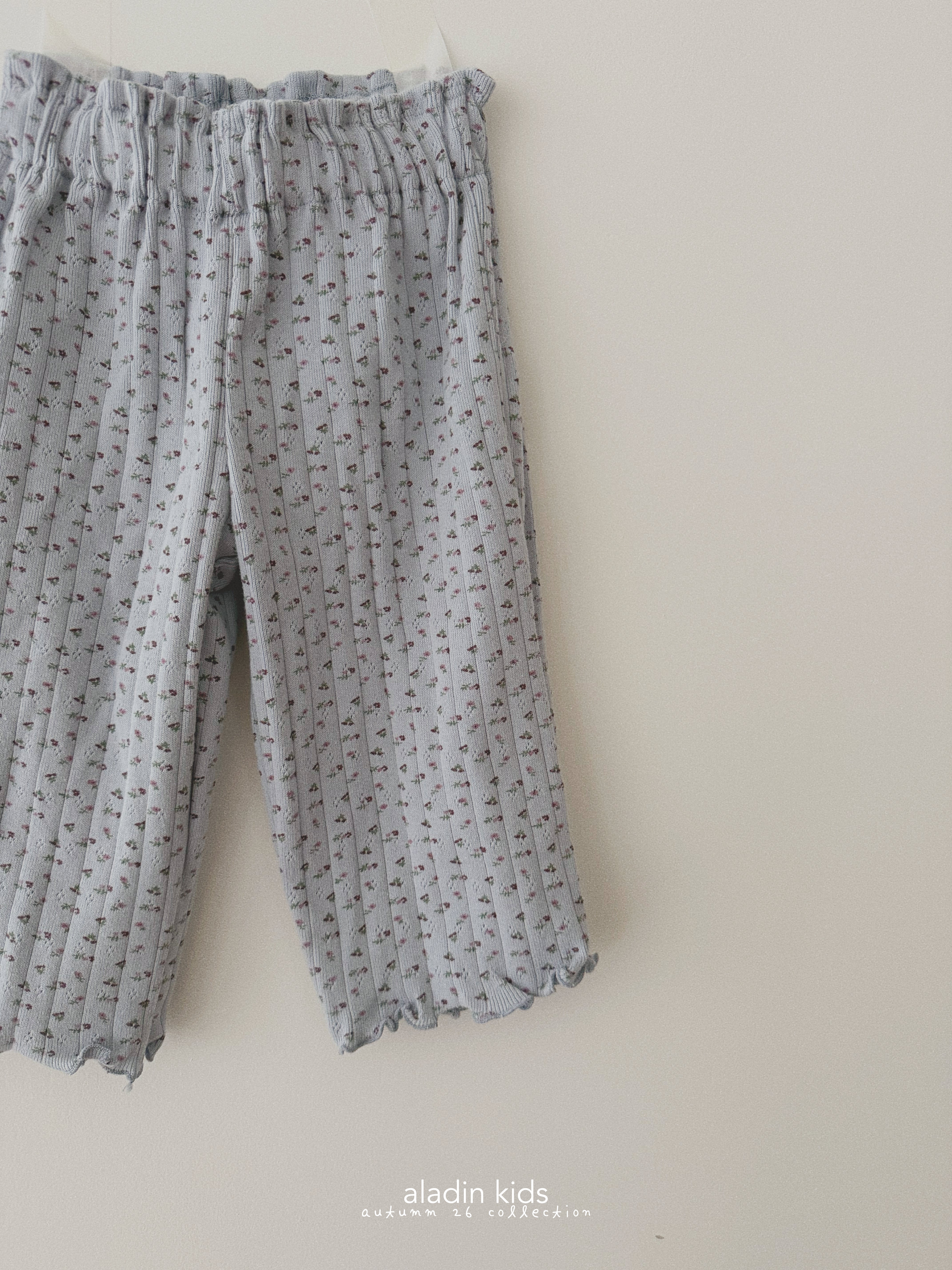 ［aladin］Mood rib pants