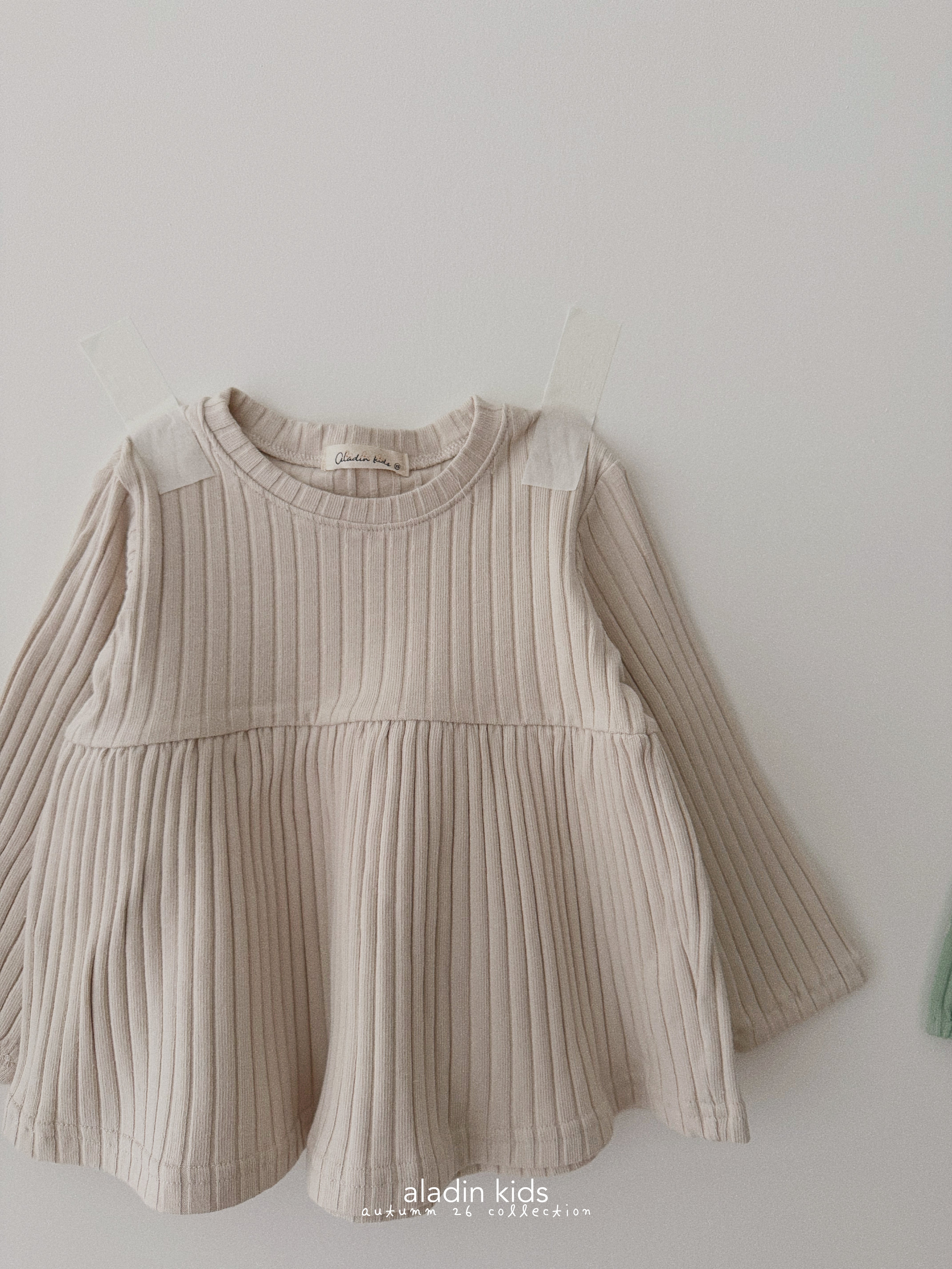 ［aladin］Mood rib blouse