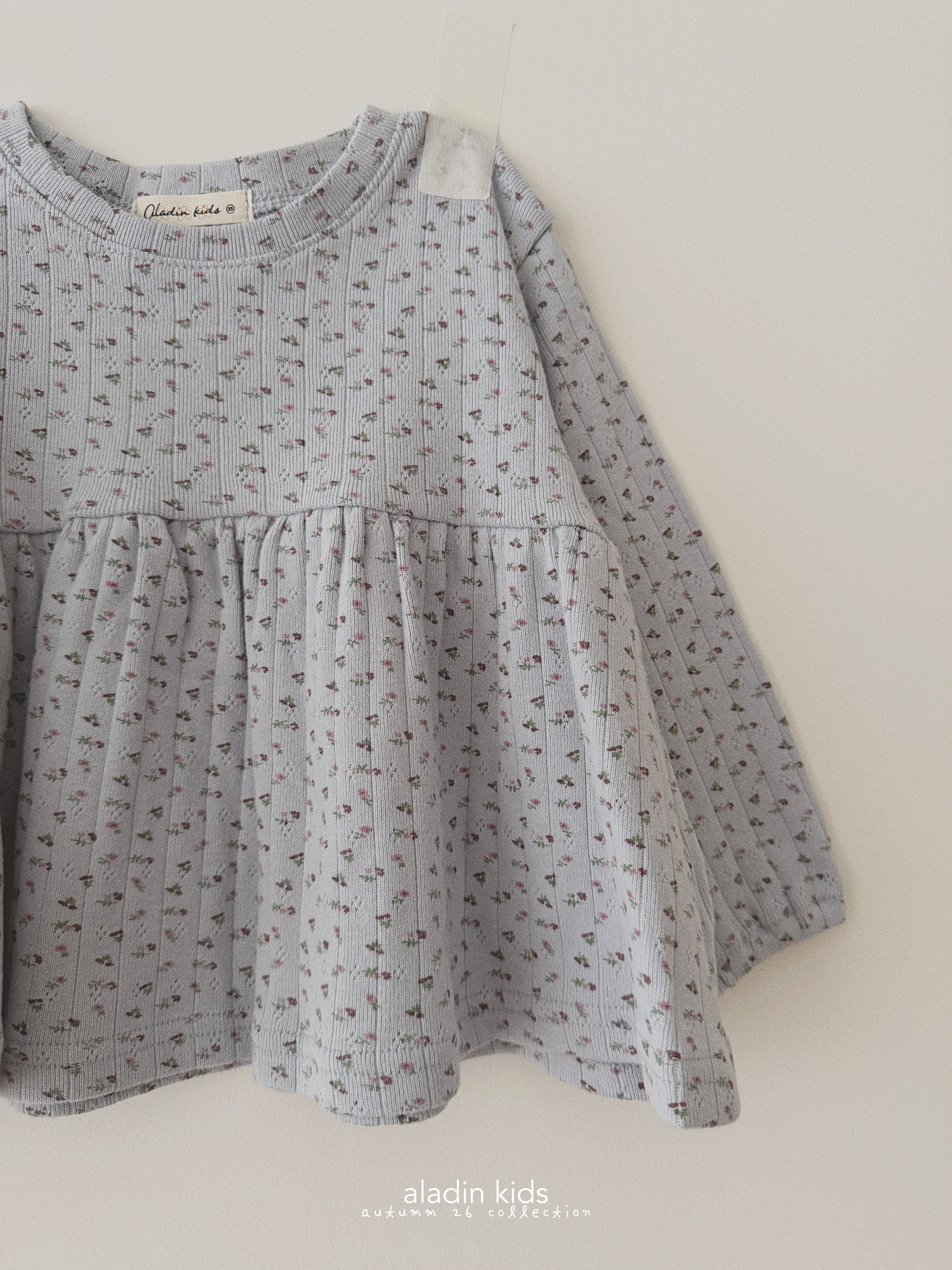 ［aladin］Mood rib blouse