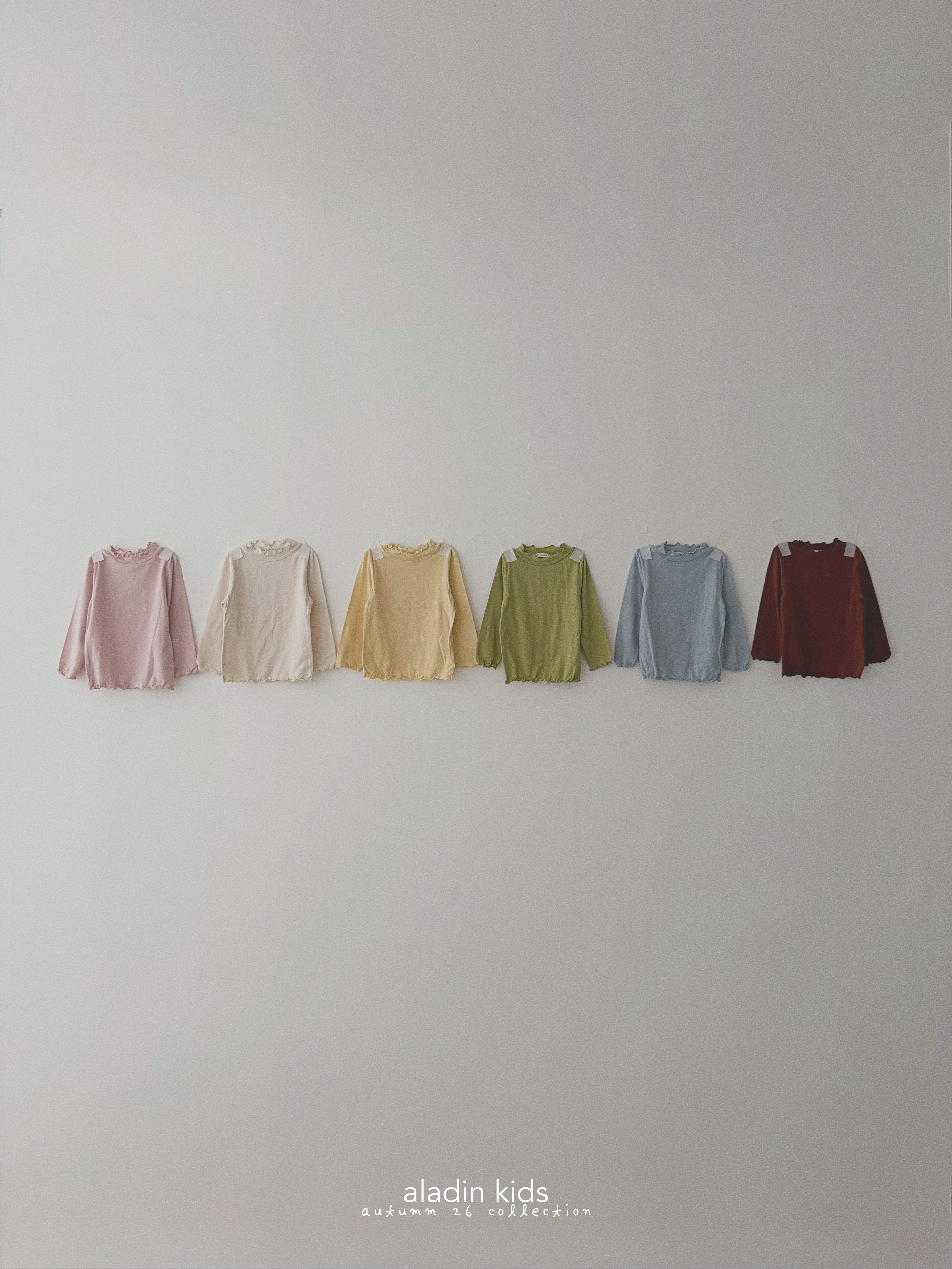 ［aladin］Mellow soft tee