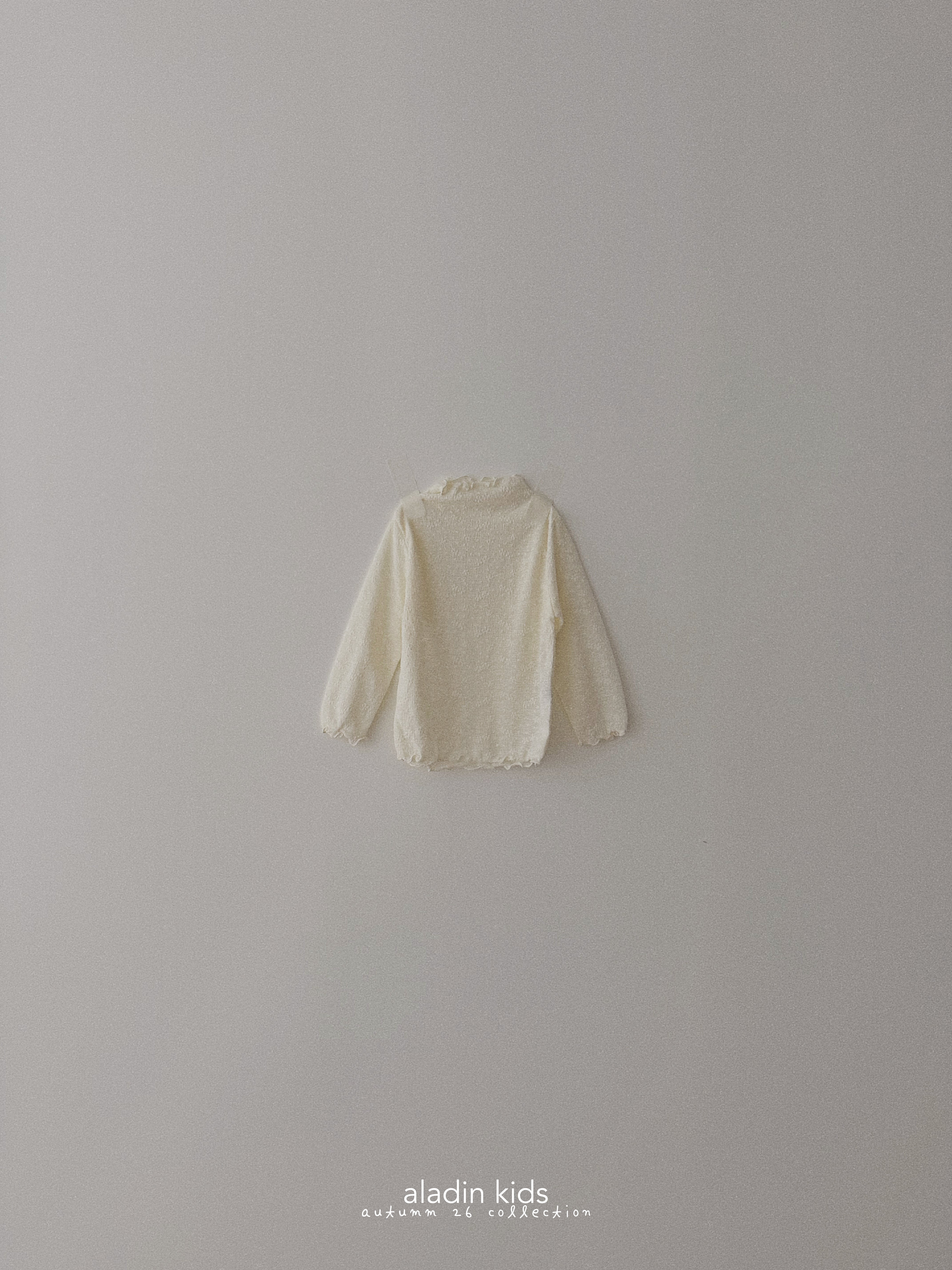 ［aladin］Lace layered mellow tee