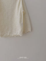 ［aladin］Lace layered mellow tee