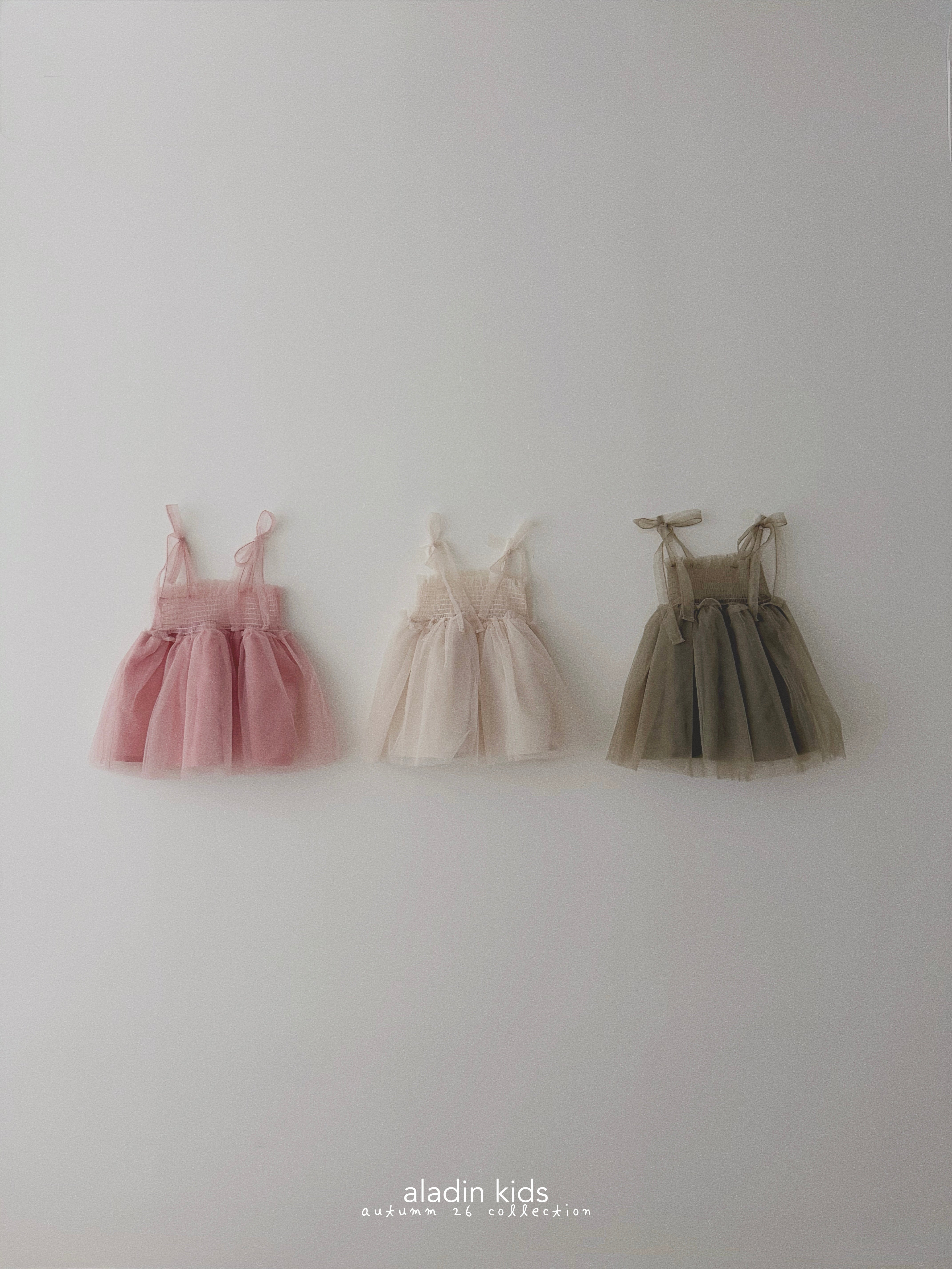 ［aladin］Smock shasha one-piece