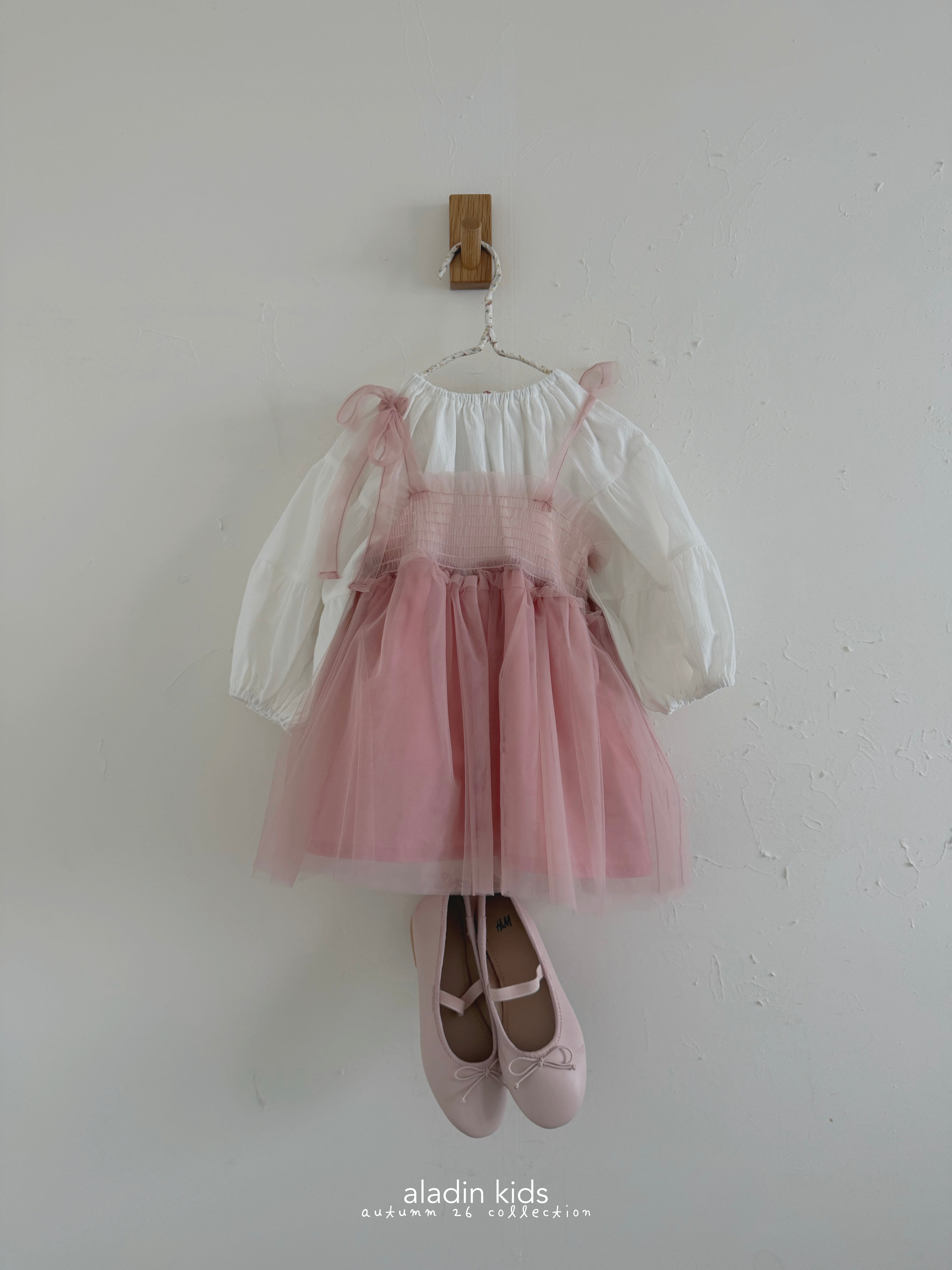 ［aladin］Smock shasha one-piece