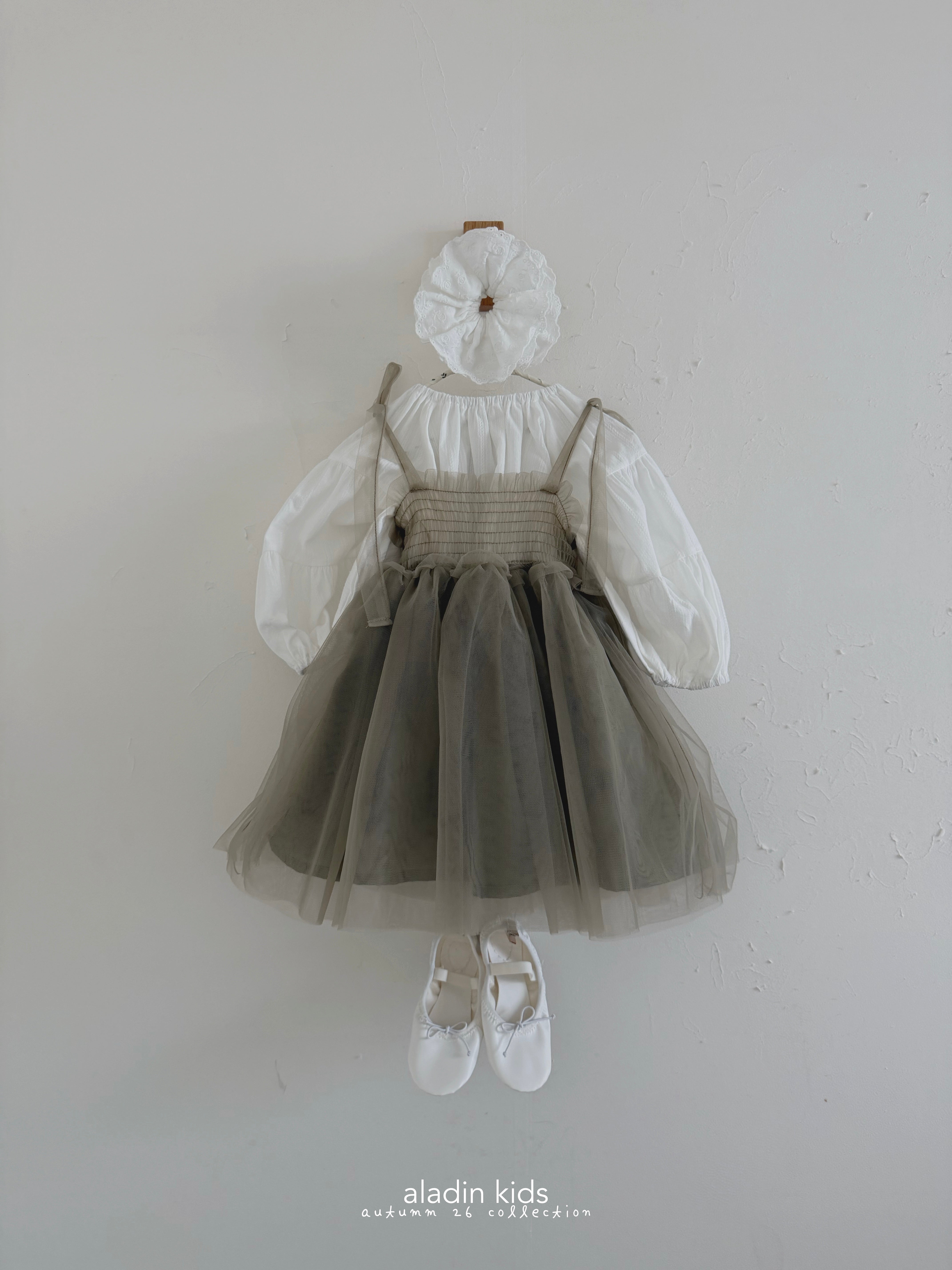 ［aladin］Smock shasha one-piece