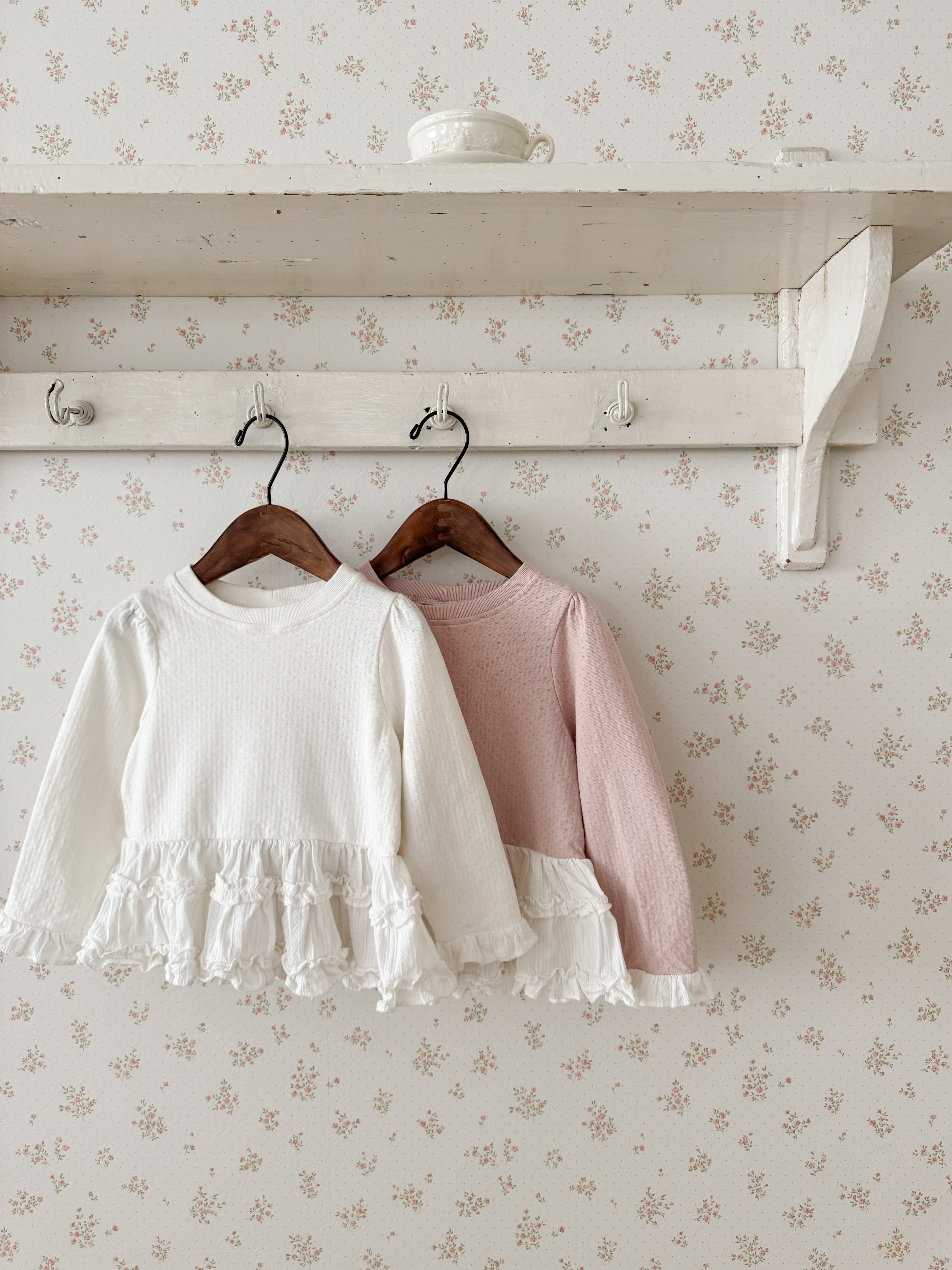 Ruffle frill tee