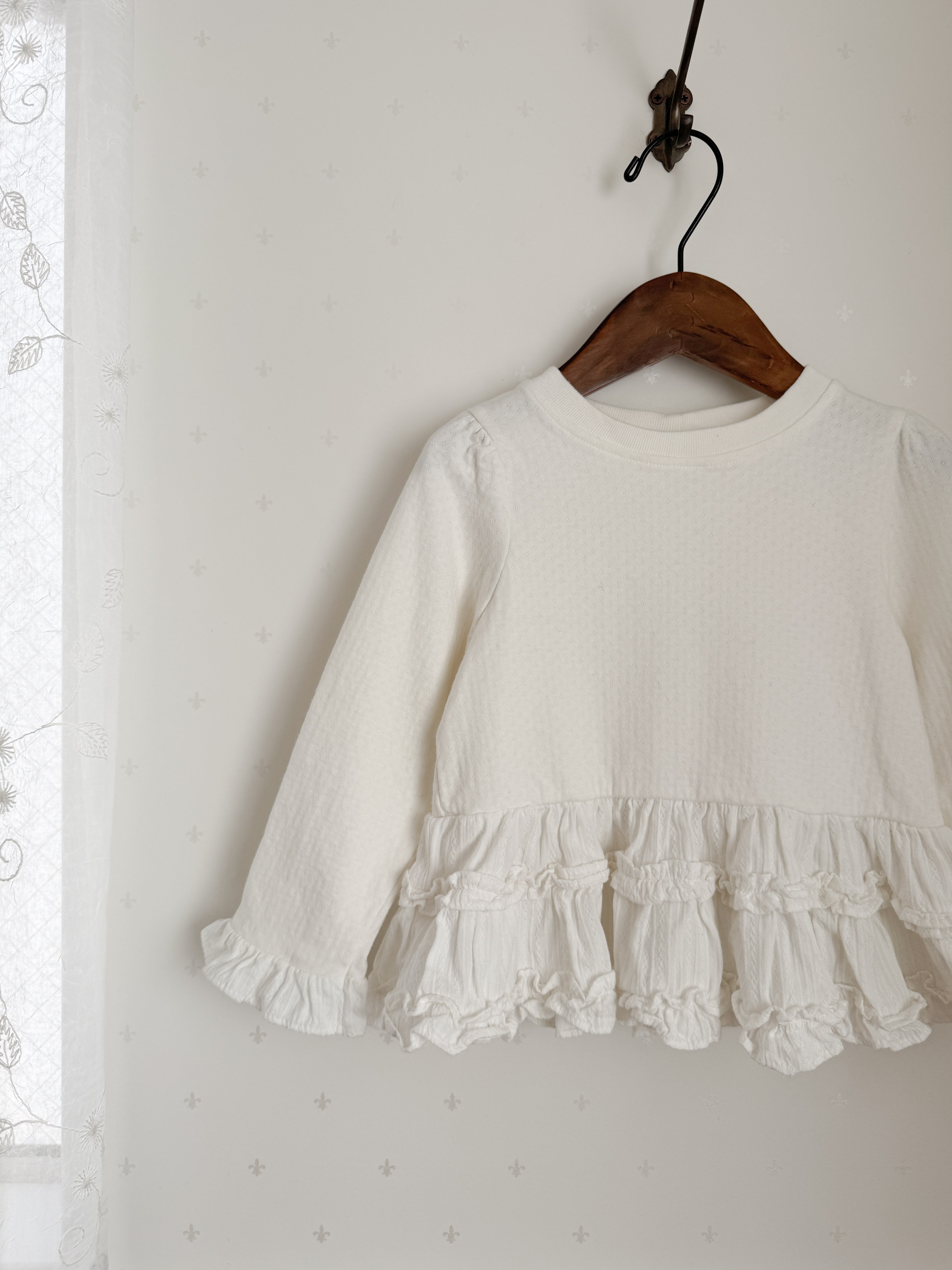Ruffle frill tee