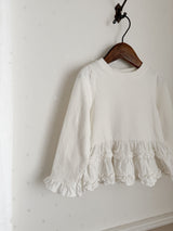 Ruffle frill tee