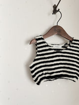 Soft stripe vest