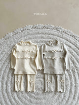 ［thelala］Ribbon mellow tee