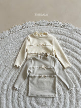 ［thelala］Ribbon mellow tee