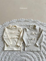 ［thelala］Ribbon mellow tee