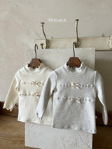 ［thelala］Ribbon mellow tee