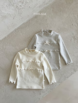 ［thelala］Ribbon mellow tee