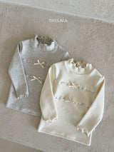 ［thelala］Ribbon mellow tee