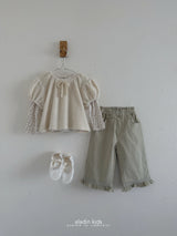 ［aladin］Frill cotton pants