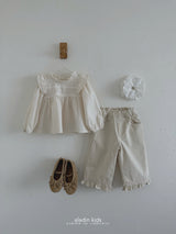 ［aladin］Frill cotton pants
