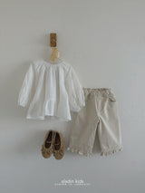 ［aladin］Frill cotton pants