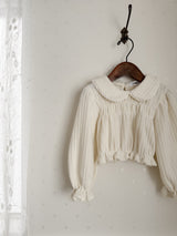 Honey round collar blouse