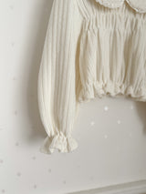 Honey round collar blouse