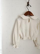 Honey round collar blouse