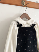 Honey round collar blouse