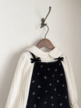 Honey round collar blouse