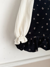 Honey round collar blouse