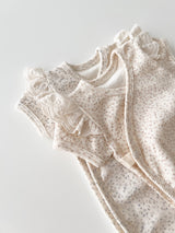 Rudy lace newborn rompers