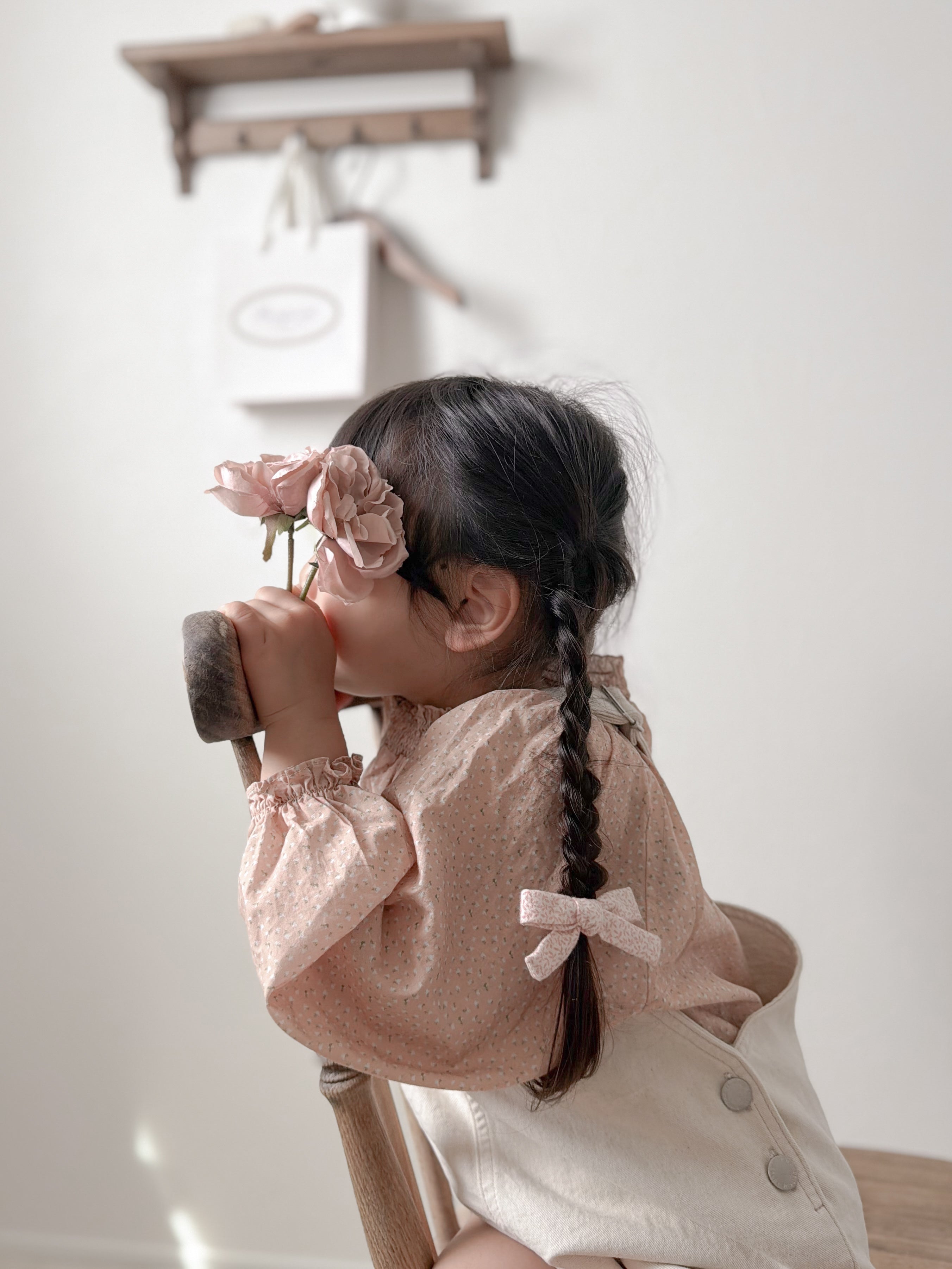 *Noeul.made* Gelato smock blouse