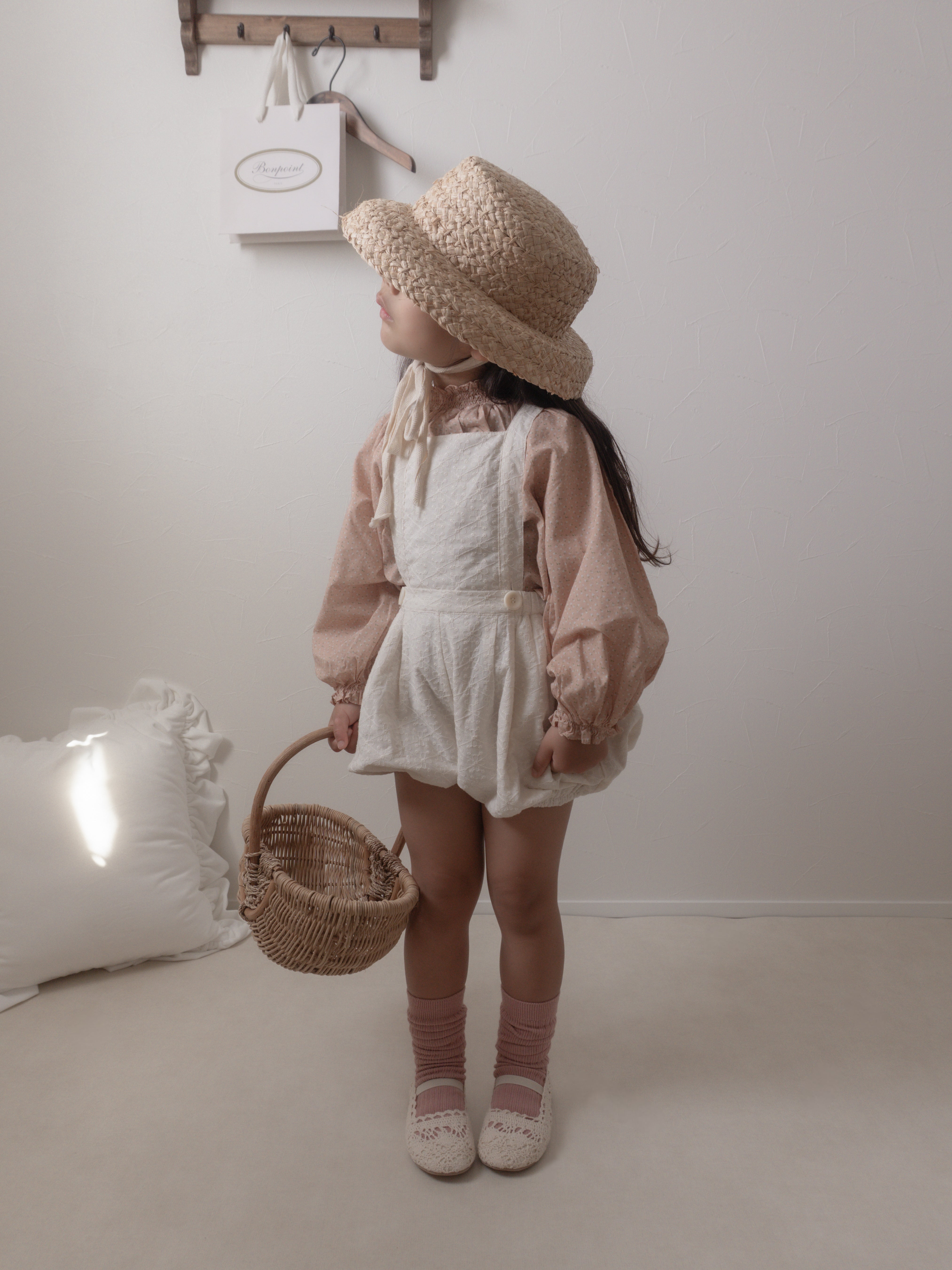 *Noeul.made* Gelato smock blouse