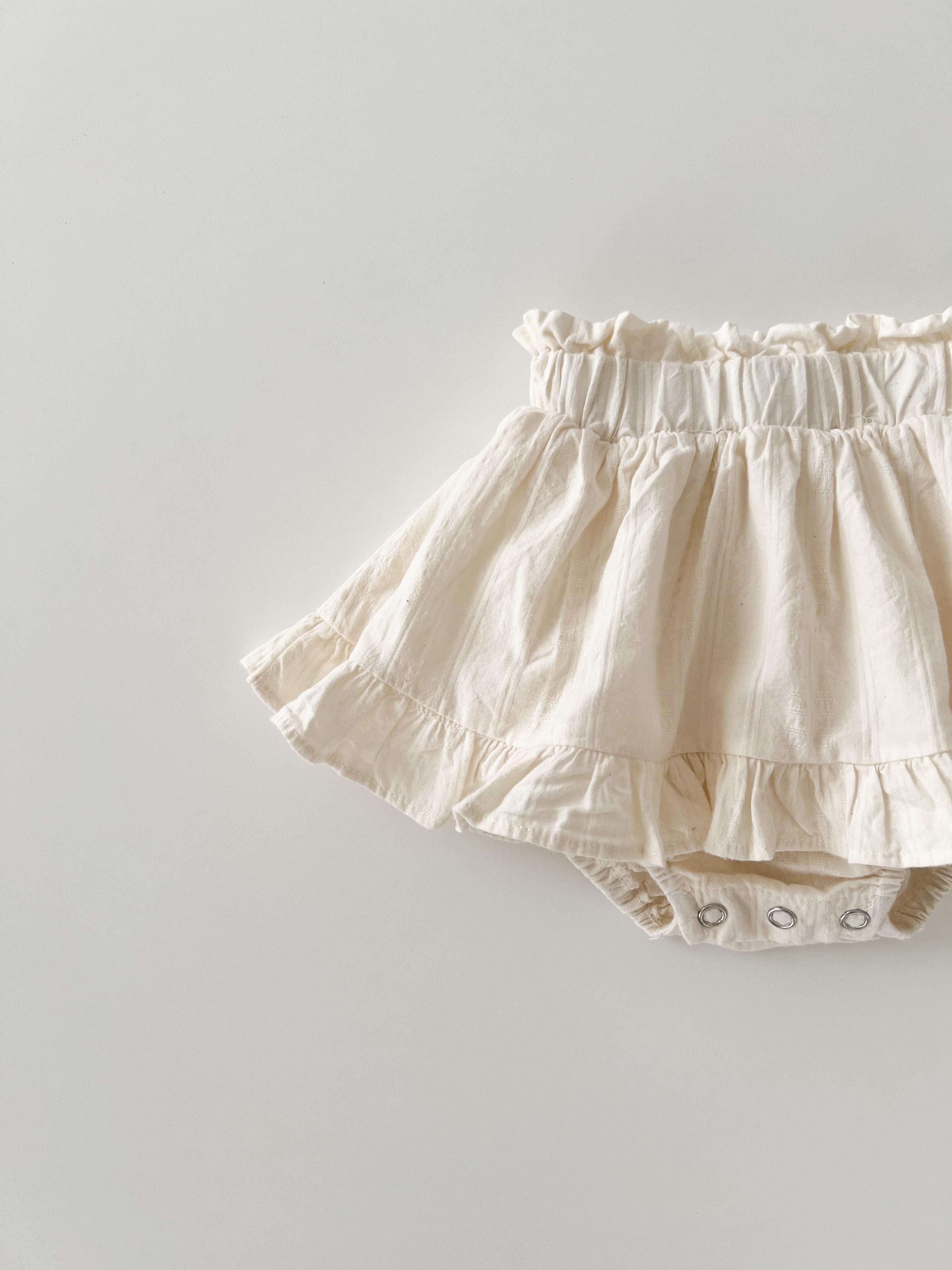 Butter frill skirt bloomer